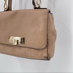 Michael Kors Michael Kors Callie Satchel Crossbody Camel Purse pebble leather Photo 2