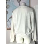 Topshop  Tee & Cake Off White Graphic “Your Place or Mine” Sweatshirt Size 8 Photo 2