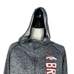 NFL Team Apparel Denver Broncos Womens XX-Large Jacket Full-Zip Hooded Pockets Photo 2