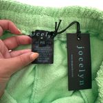 JOCELYN Kauai French Terry Shorts Green NWT Sz PS Green Photo 3