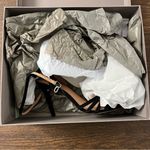 Halston Heritage NWT Suede Heels- Size 7.5 Photo 4