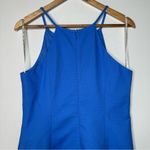 Lilly Pulitzer Pearl Shift Dress in Blue with Gold Embroidery Size 8 Photo 7