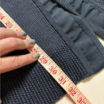 Boden St Malo Blue Knit Cardigan Tunic Sweater 100% Cotton Women’s Size 4 Boho Photo 3