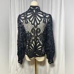 Anthropologie  Embroidered Lace Top | XS Photo 5