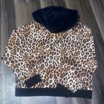 Victoria’s Secret cheetah print hoodie Brown Size L Photo 3