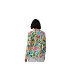 NY&C Floral Print Button Photo 2