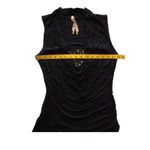 Chic Navy Cowl Neck Top - Bailey 44 - Size Medium Photo 6