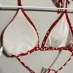 OP  Red and White Plaid Bikini Photo 3