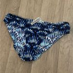 Tommy Bahama  xs reversible blue white shell print swim bottoms NWOT Photo 0