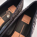 Dolce Vita Tweed Pointed Toe Flats Shoes Women's Size 8.5 Black White Photo 6