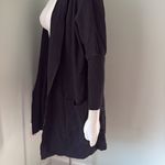 Pact  Airplane Cardigan Black Organic Cotton Relaxed Fit  S / M Photo 8