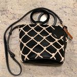 MNG crossbody bucket bag. Black & white. New with tags Photo 4