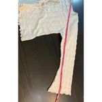 Celebrity Pink  Crochet Tie Front Top Boho Y2K‎ Festival Angelcore Knit XL Bell Photo 9