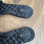 Birdies NWOB Sparrow Genuine Calf Hair Slide Sandal Black 9.5 Photo 2