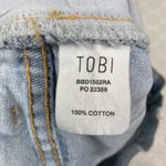 Tobi  Light Wash Distressed Denim‎ Jean Shorts - Women's Size 28 Photo 4