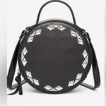 EXPRESS Crossbody Round Studded Black Purse, Y2K, Goth, Punk, Rock, Black Bag Photo 0