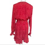 Missguided  Red Polka Dot Dress Photo 1