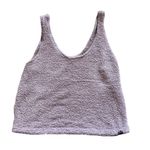 PINK - Victoria's Secret PINK Lavender Sherpa Tank Top Photo 0