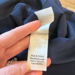 Black Halo  Classic 3/4 Sleeve Jackie O Jumpsuit Eclipse Navy Belted Size 2 Photo 9