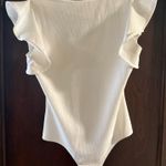TCEC  Bodysuit White Ruffles Photo 3