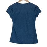 Athleta  Top Womens S Blue Stretch Activewear Minimalist Athleisure Clean Girl Photo 2