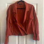 Kensie  front bottom button closure blazer style jacket size L Photo 0