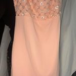 Hello Molly Light Pink Embellished Spaghetti Strapped Lined Mini Dress Photo 6