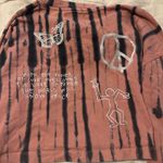 CHNGE  Tie-Dye Cropped Henley Shirt Photo 1