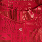 Lululemon  Red foil manifesto define jacket 20YR size 4 Photo 3