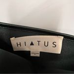 Hiatus midi emerald green satin slip dress w/adjustable spaghetti straps size M Photo 4