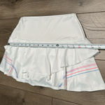 K-Swiss 13” White Layered Tennis Skirt Skort Pockets Size Medium Photo 8