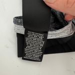 Victoria's Secret Pink Ultimate Unlined Grey Black Halter Sports Bra Size Medium Photo 4