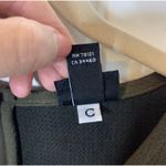 Eileen Fisher  Size S Dress Maxi Crepe Sleeveless Sheath Keyhole Capsule Earthy Photo 2