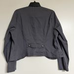 Torrid  Open Front Military Style Cropped Jacket With ButtonsSize 1 Womens Cotton Photo 6