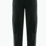 Emporio Armani Velour Casual Pants Black size 10 Photo 2