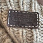 Coach  Beige Ribbed Knit Winter Beanie Hat Unisex One Size Casual Soft wool Blend Photo 6