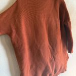 Burnt orange knit sweater Size L Photo 6
