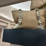 Giani Bernini  Gold Bag—very nice- small lipstick mark on inside. Photo 3