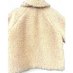 A New Day A New Day Sherpa Fleece Jacket Women's M Light Pink Apricot Zip Quilted Lining Photo 5