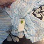 Free People  Soft Blue Striped Jumpsuit Photo 2