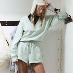 Free People Movement NWT Free People Intercept Romper In Pistachio Sold Out Color Photo 3