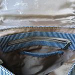 Thirty One Cross Body Purse Free to Be Denim Striped Jean Hobo Shoulder Bag Blue Photo 5