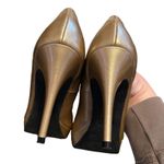 Christian Sirianio Gold Heels Photo 2