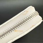 Michael Kors Jet Set Travel Continental Zip Around Gray Leather Wallet Wristlet Photo 13