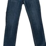 Bebe  Medium Dark Blue Studded SZ 25 Women’s Skinny Mid-Rise Jeans #1016 Photo 2