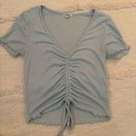 Garage  Light Blue Top Crop Photo 0