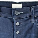 NEW Mother High Waisted Pixie Rail Skimp Jeans Karaoke In Kyoto Size 27 Blue Photo 5