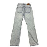 Aeropostale  90’s Baggy Distressed Light Wash High Rise Jeans Size 00 Blue Photo 1