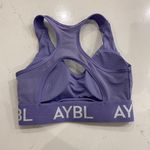 AYBL  Racerback Sports Bra Purple‎ Size Small Photo 4