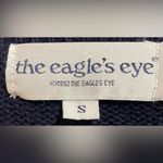 The Eagle's Eye Vintage 1992 Women’s Size S Holly Navy/Red Christmas Sweater Blue Photo 9